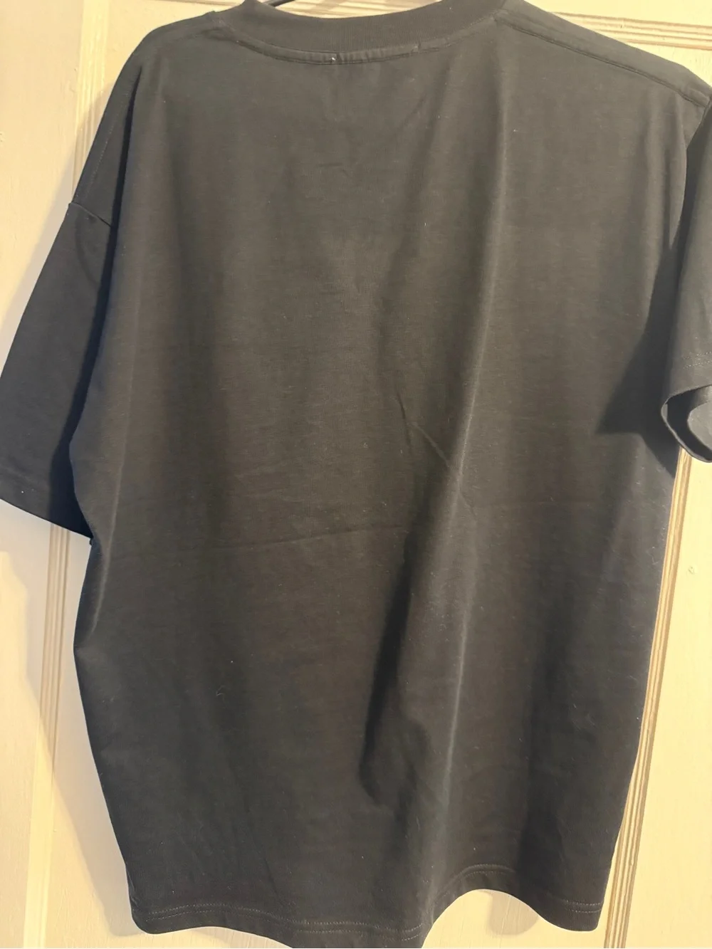 Gucci Black T-Shirt with White Logo